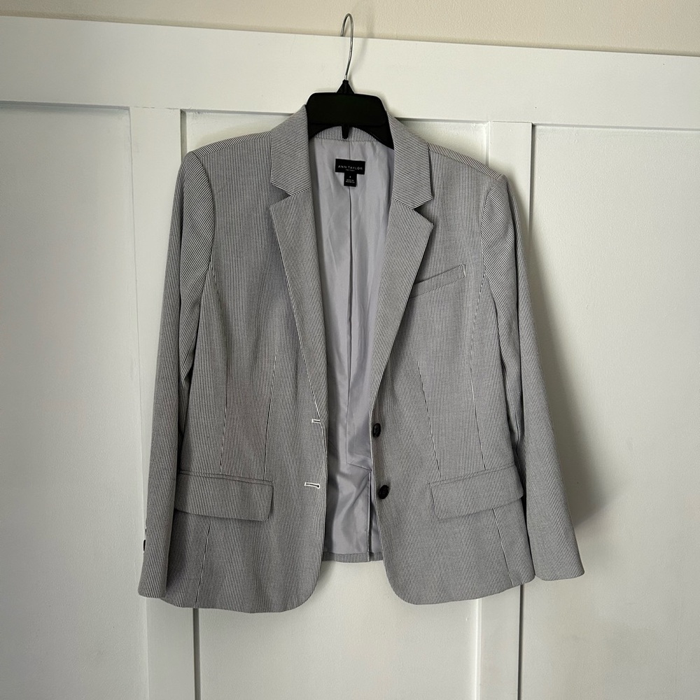 ann taylor blazer.